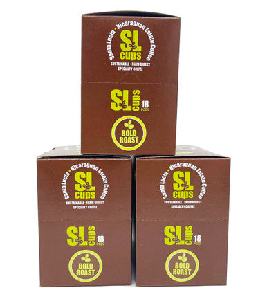 SL Cups Bold Roast - 3 Pack 54ct